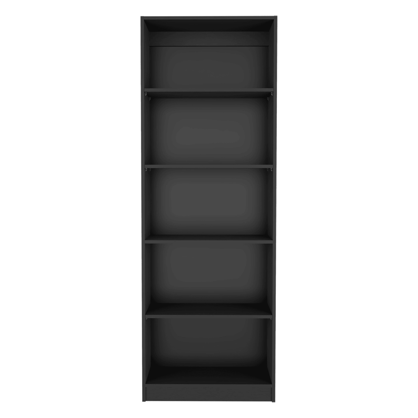 Elegant 4-Tier Bookcase With Additional Storage Shelf