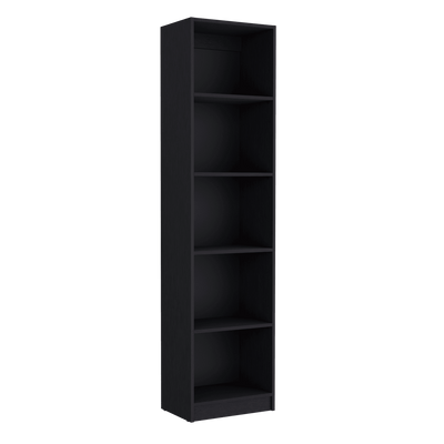 Home Xs Slim Bookcase With Five Shelves