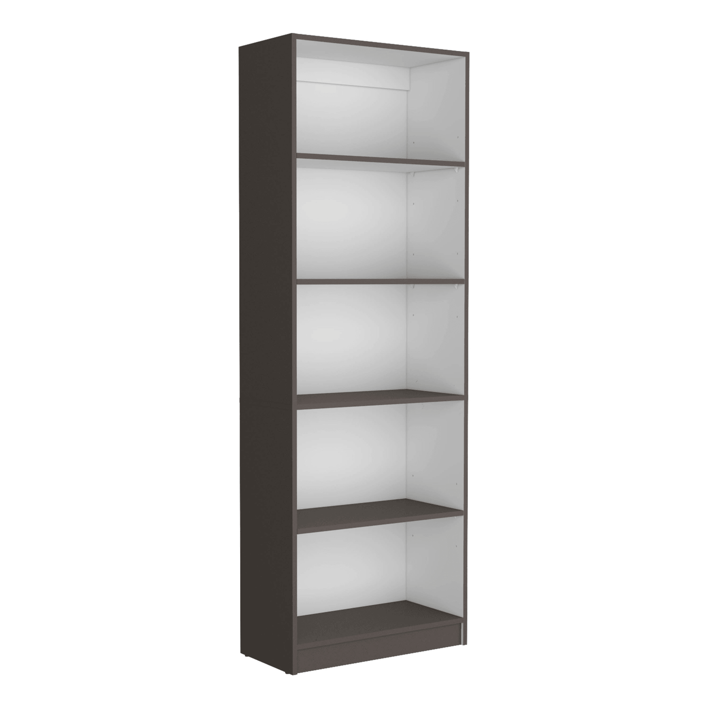 Elegant 4-Tier Bookcase With Additional Storage Shelf