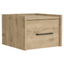 Boa Floating Nightstand In Modern White And Wood Finishes