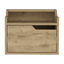 Busan Modern Floating Nightstand With Dual Shelves