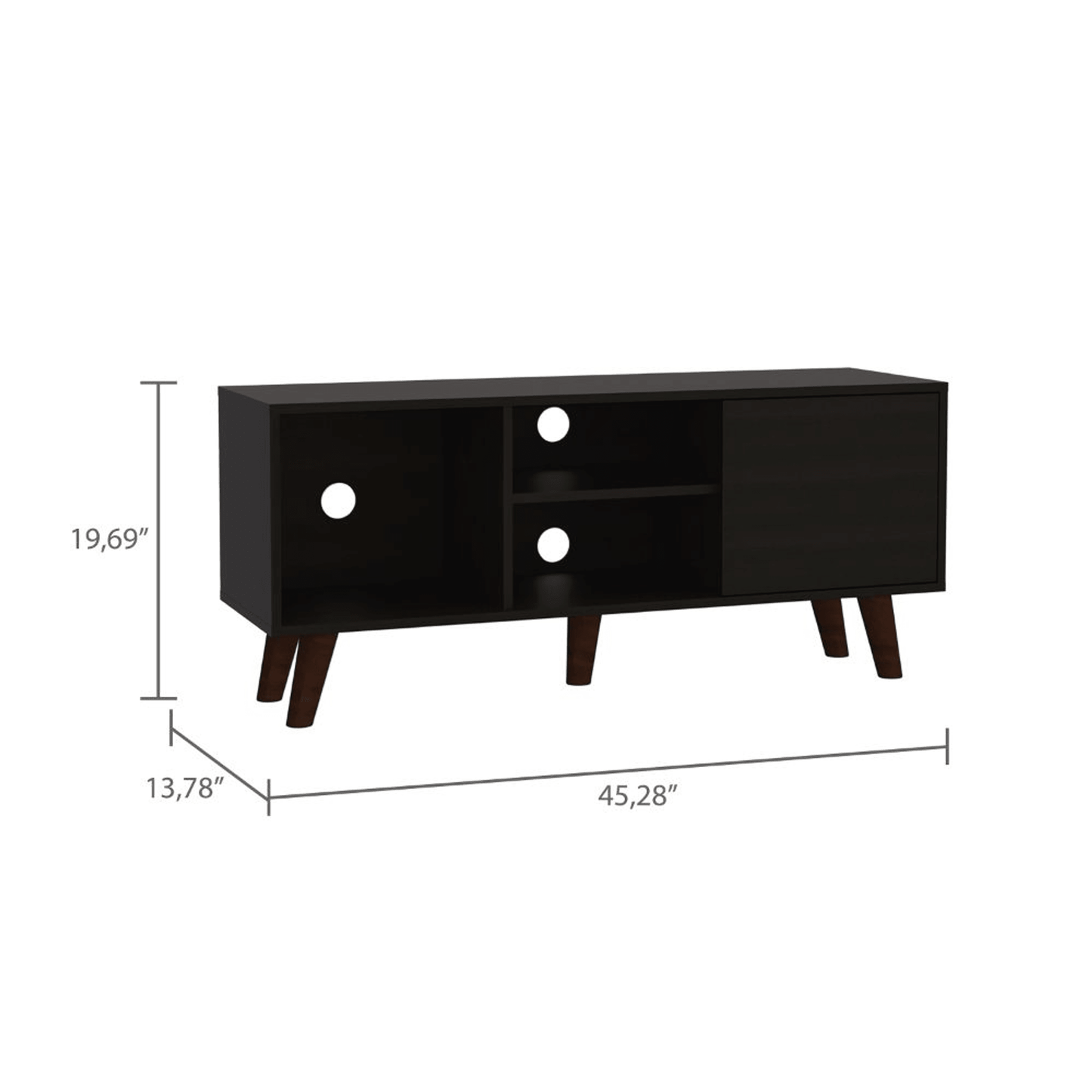 Ontario Engineered Wood Tv Stand With Ample Storage