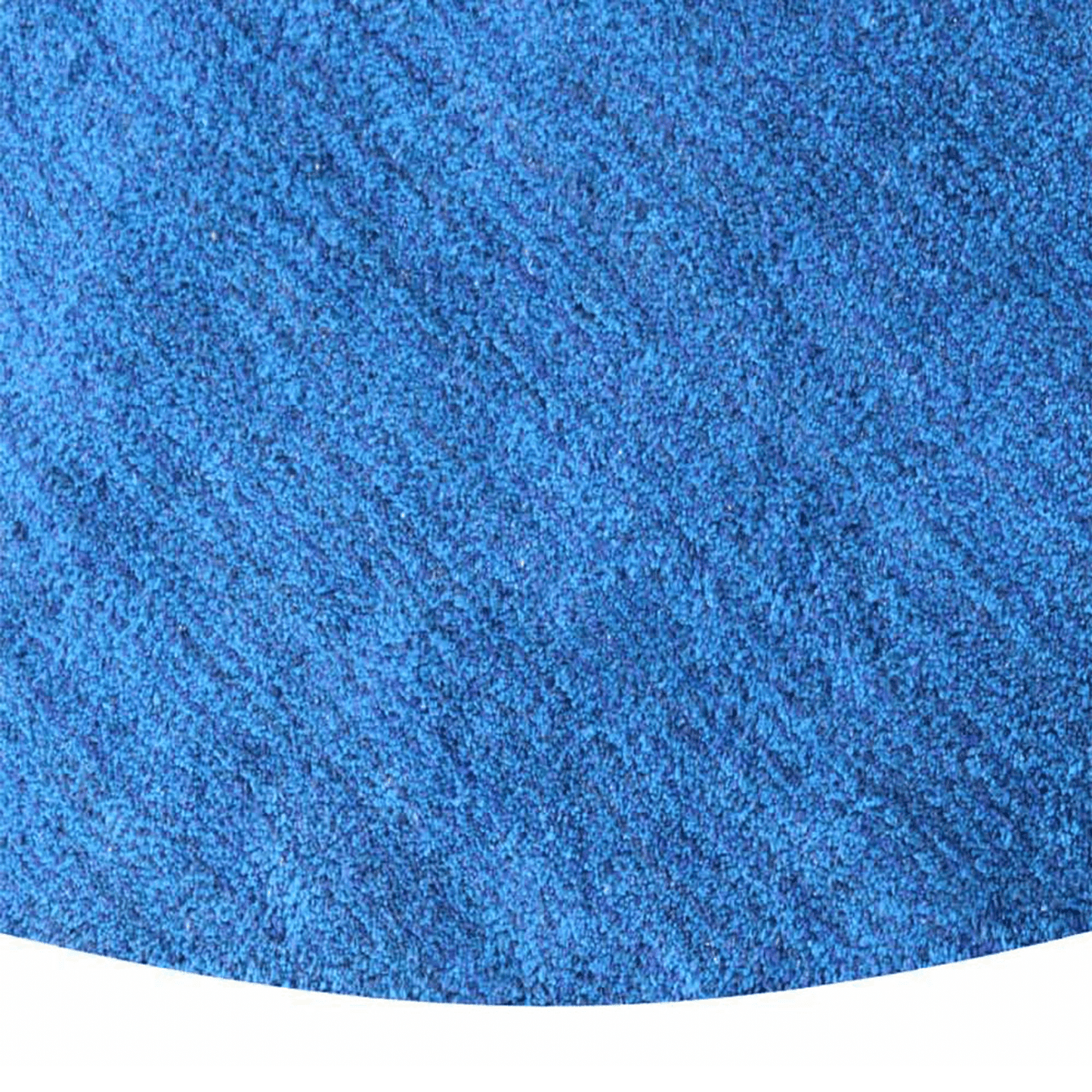 Rugsotic Hand Knotted Loom Silk 10'X10' Round Area Rug In Blue