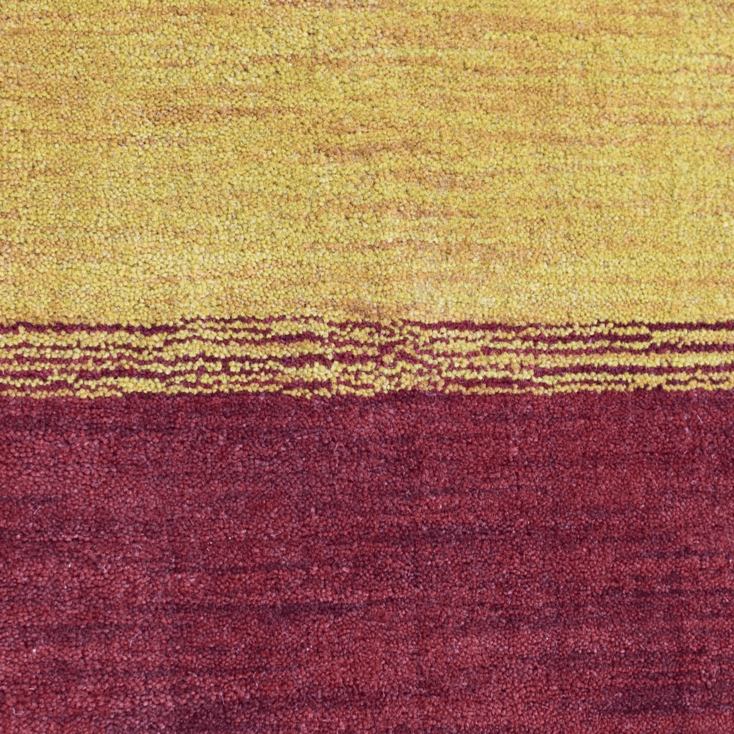 Rugsotic Carpets Hand Knotted Loom Wool Square Area Rug Contemporary