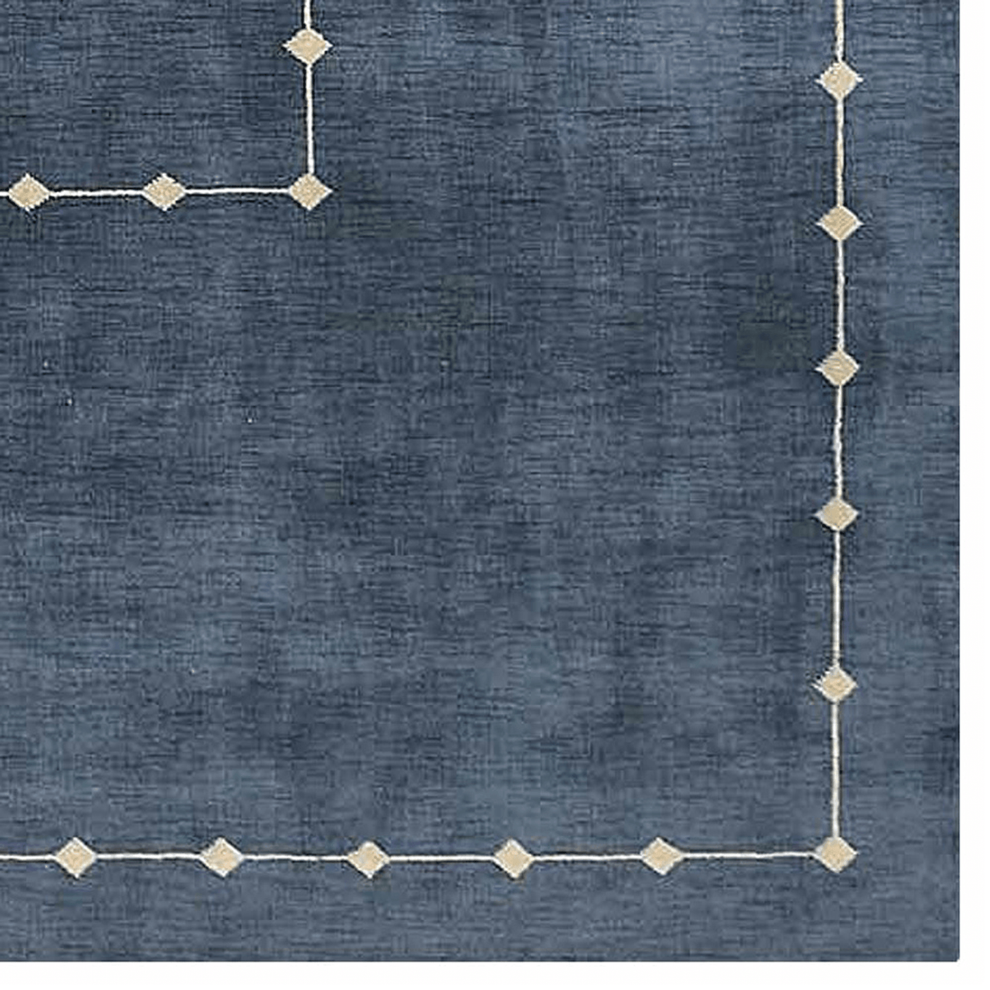 Rugsotic Carpets Hand Knotted Loom Wool Area Rug Geometric