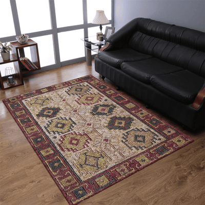Rugsotic Hand Knotted Sumak Jute Eco-Friendly Area Rug