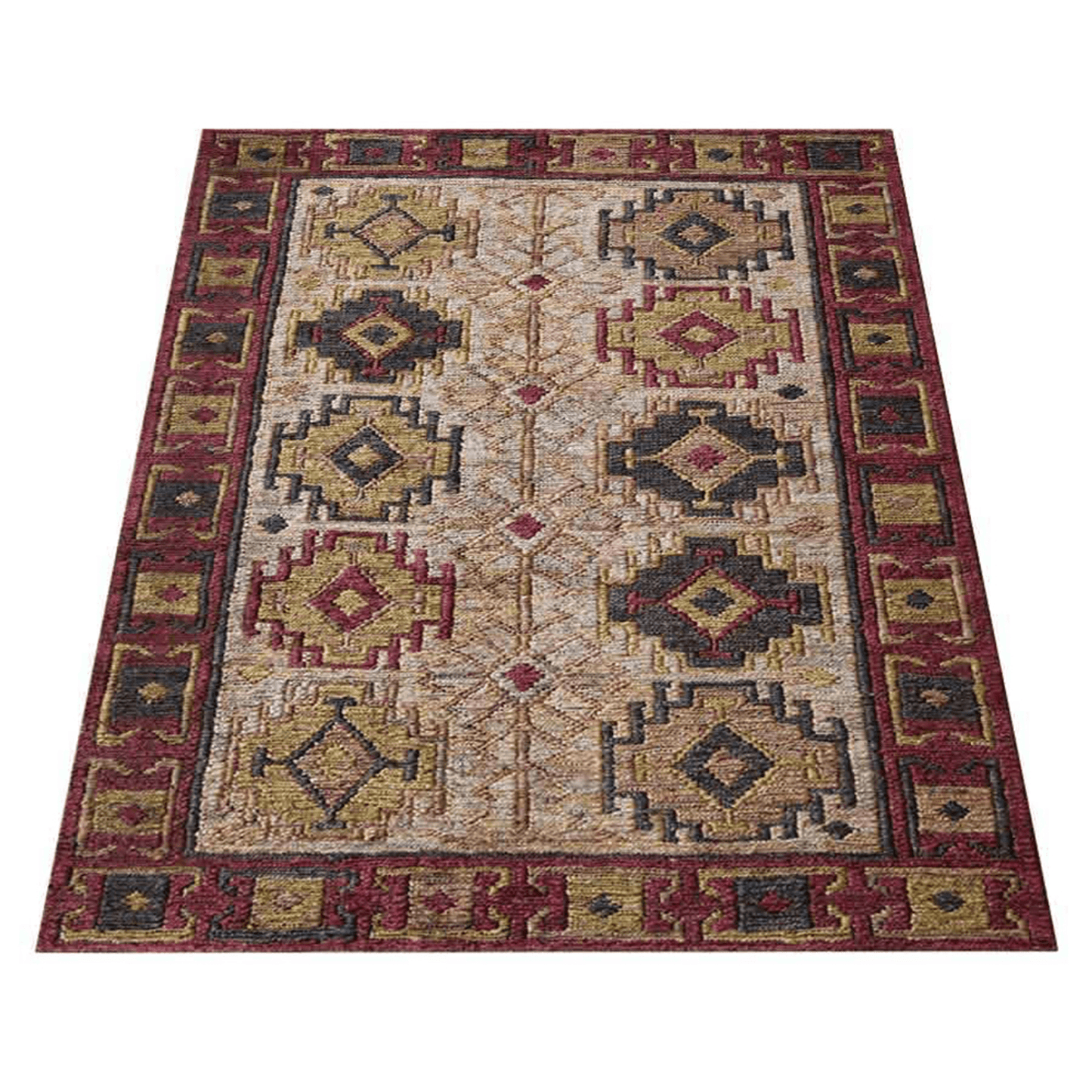 Rugsotic Hand Knotted Sumak Jute Eco-Friendly Area Rug