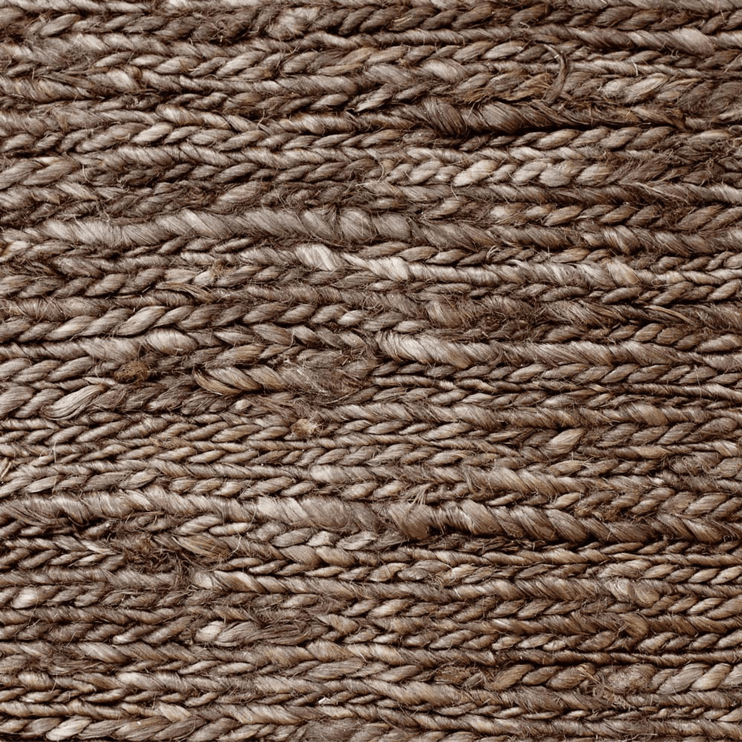 Rugsotic Hand Knotted Eco-Friendly Jute Area Rug In Natural Light Brown