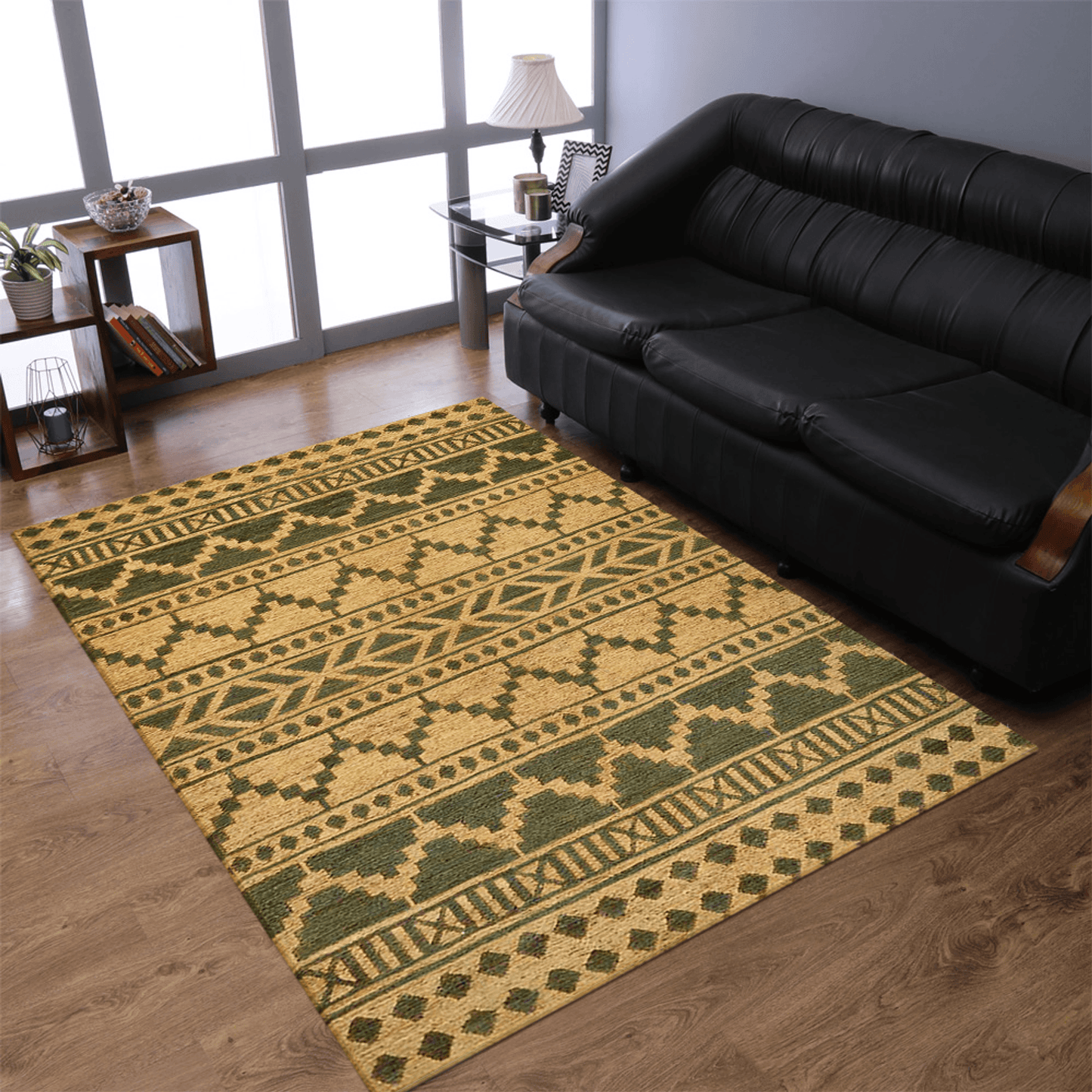 Rugsotic Hand Knotted Sumak Jute Eco-Friendly Area Rug