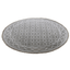 Rugsotic Carpets Hand Knotted Sumak Silk And Wool Round Area Rug Geometric