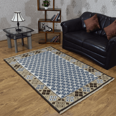 Rugsotic Carpets Hand Knotted Sumak Wool Area Rug Oriental