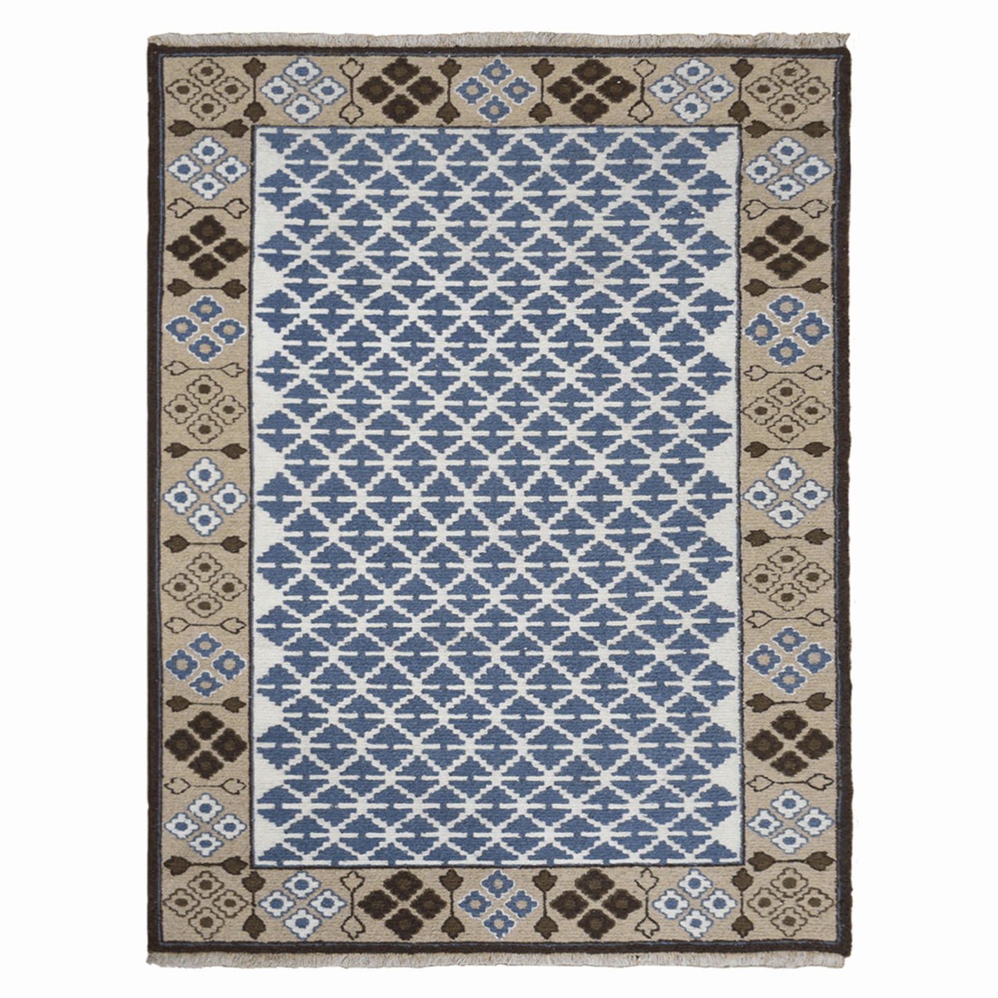 Rugsotic Carpets Hand Knotted Sumak Wool Area Rug Oriental
