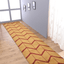 Rugsotic Carpets Hand Knotted Wool 2'6''x10' Runner Area Rug Geometric