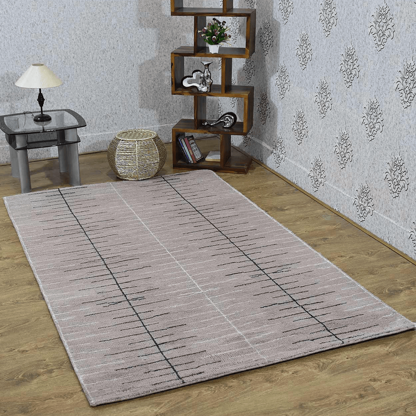 Rugsotic Carpets Hand Knotted Wool Area Rug Abstract