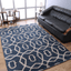 Rugsotic Hand Knotted Geometric Wool Area Rug In Gold Charcoal