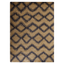Rugsotic Hand Knotted Geometric Wool Area Rug In Gold Charcoal