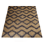 Rugsotic Hand Knotted Geometric Wool Area Rug In Gold Charcoal