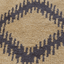 Rugsotic Hand Knotted Geometric Wool Area Rug In Gold Charcoal