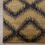 Rugsotic Hand Knotted Geometric Wool Area Rug In Gold Charcoal