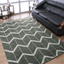 Rugsotic Hand Knotted Geometric Wool Area Rug In Gold Charcoal