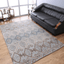 Rugsotic Hand Knotted Geometric Wool Area Rug In Gold Charcoal
