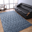 Rugsotic Hand Knotted Geometric Wool Area Rug In Gold Charcoal