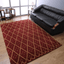 Rugsotic Hand Knotted Geometric Wool Area Rug In Gold Charcoal