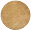 Rugsotic Carpets Hand Tufted Shag Polyester Round Area Rug Solid
