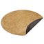 Rugsotic Carpets Hand Tufted Shag Polyester Round Area Rug Solid