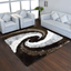 Rugsotic Carpets Hand Tufted Shag Polyester Square Area Rug Contemporary