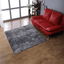 Rugsotic Carpets Hand Tufted Shag Polyester Square Area Rug Solid