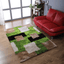 Rugsotic Carpets Hand Tufted Shag Polyester Area Rug Geometric