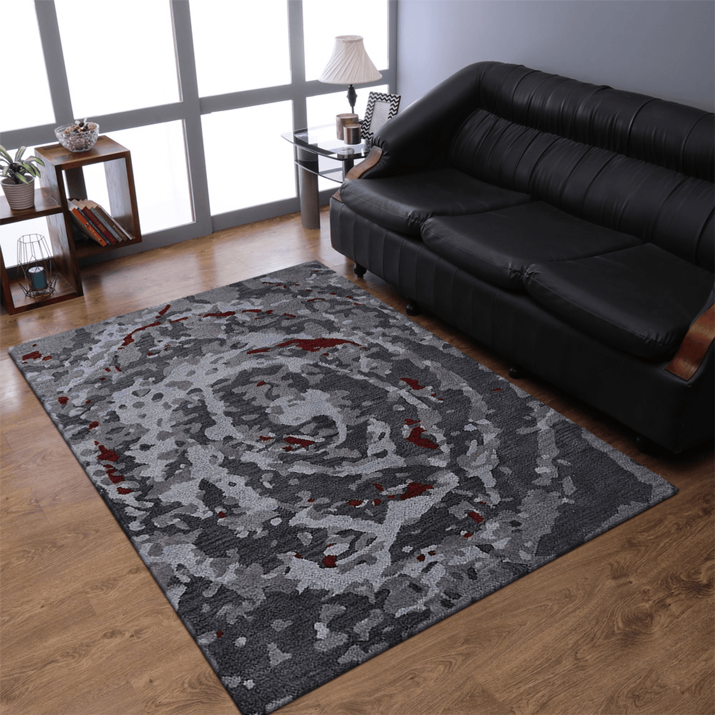 Rugsotic Carpets Hand Tufted Wool Area Rug Abstract