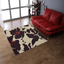 Rugsotic Carpets Hand Tufted Wool Square Area Rug Floral