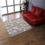 Rugsotic Carpets Hand Tufted Wool Square Area Rug Floral