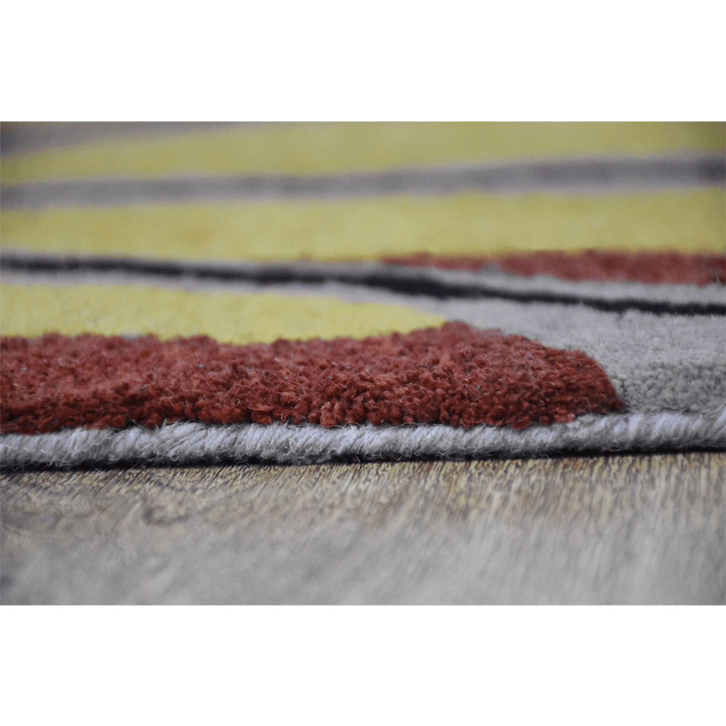 Rugsotic Carpets Hand Tufted Wool Octagon Area Rug Floral
