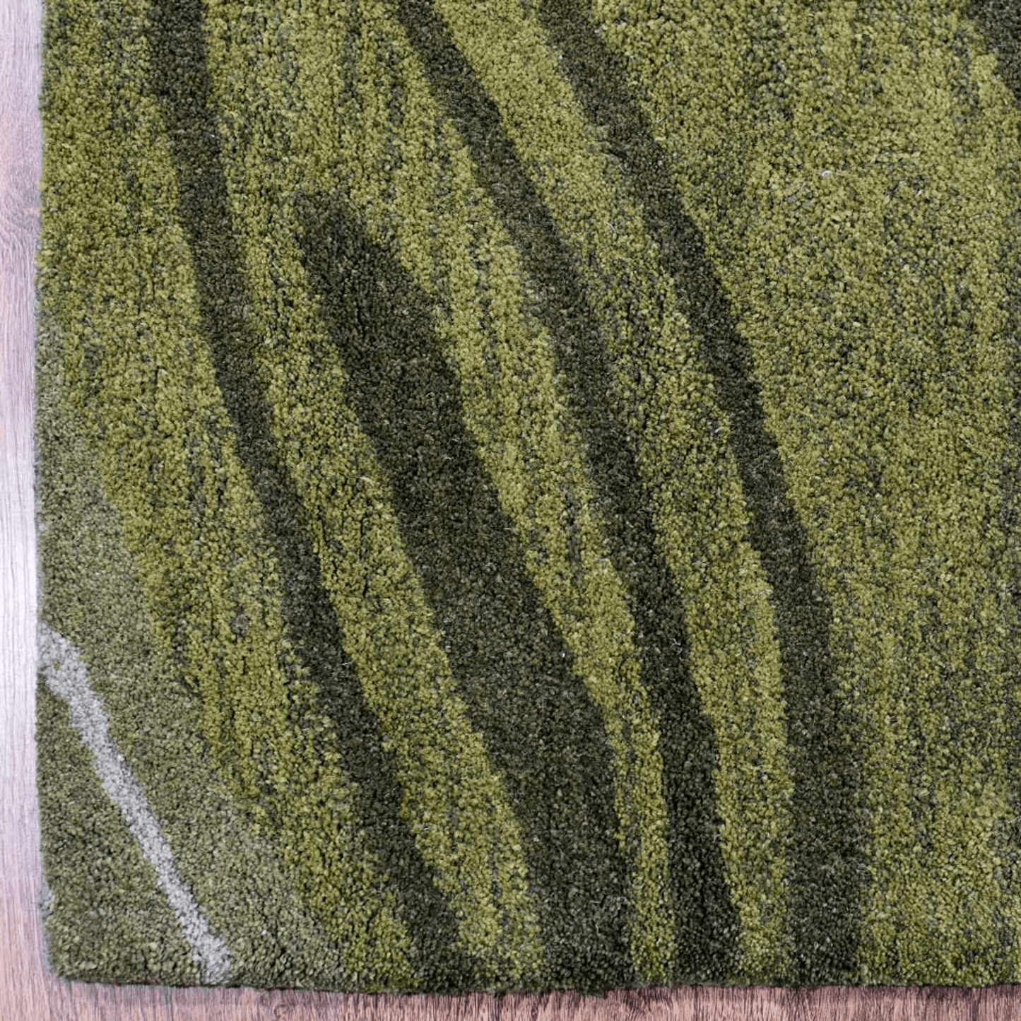 Rugsotic Carpets Hand Tufted Wool Square Area Rug Abstract