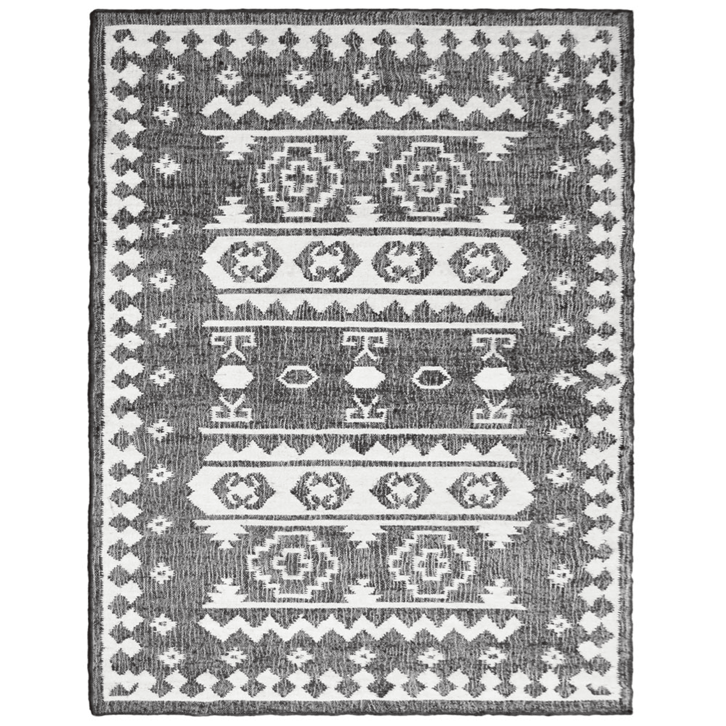Rugsotic Carpets Hand Woven Kilim Jute Eco-friendly Area Rug Oriental