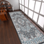 Rugsotic Machine Woven Crossweave Polyester Oriental Runner Rug 2'6''X9'10''