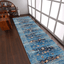 Rugsotic Machine Woven Crossweave Polyester Oriental Runner Rug 2'6''X9'10''