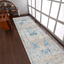 Rugsotic Machine Woven Crossweave Polyester Oriental Runner Rug 2'6''X9'10''