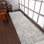 Rugsotic Machine Woven Crossweave Polyester Oriental Runner Rug 2'6''X9'10''