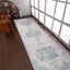 Rugsotic Machine Woven Crossweave Polyester Oriental Runner Rug 2'6''X9'10''