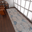 Rugsotic Machine Woven Crossweave Polyester Oriental Runner Rug 2'6''X9'10''
