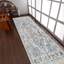 Rugsotic Machine Woven Crossweave Polyester Oriental Runner Rug 2'6''X9'10''