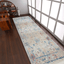 Rugsotic Machine Woven Crossweave Polyester Oriental Runner Rug 2'6''X9'10''