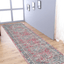Rugsotic Machine Woven Crossweave Polyester Oriental Runner Rug 2'6''X9'10''