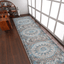 Rugsotic Machine Woven Crossweave Polyester Oriental Runner Rug 2'6''X9'10''