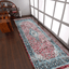 Rugsotic Machine Woven Crossweave Polyester Oriental Runner Rug 2'6''X9'10''