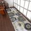 Rugsotic Carpets Machine Woven Heatset Polypropylene 3'2''x10' Runner Area Rug Contemporary